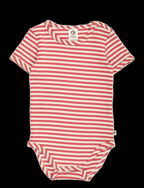 Müsli | Rib Stripe S/S Body | 92