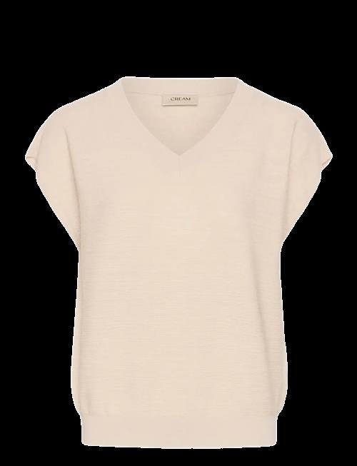 Cream | Crevisa Knit Blouse | XS
