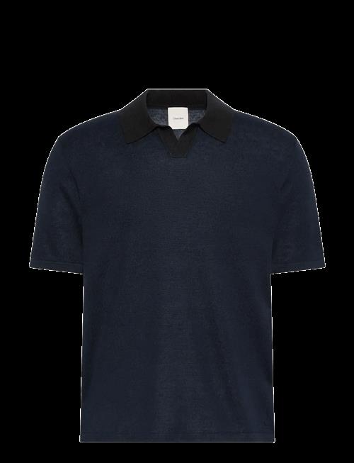 Calvin Klein | Ss Linen Blnd Johnny Swtr 12Gg | XXL