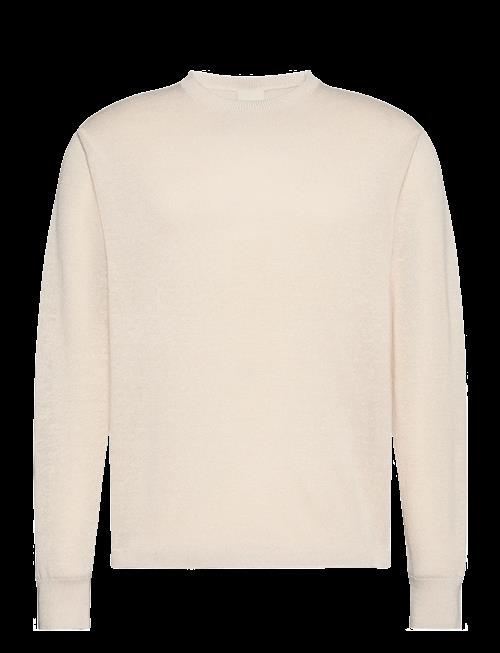 Calvin Klein | Ls Linen Blend Crew Swtr 12Gg | S