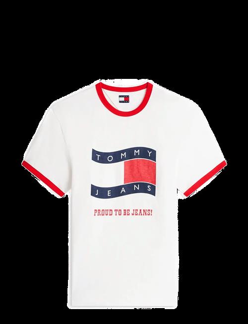 Tommy Jeans | Tjm Reg Waving Flag Ss Ringer T | S