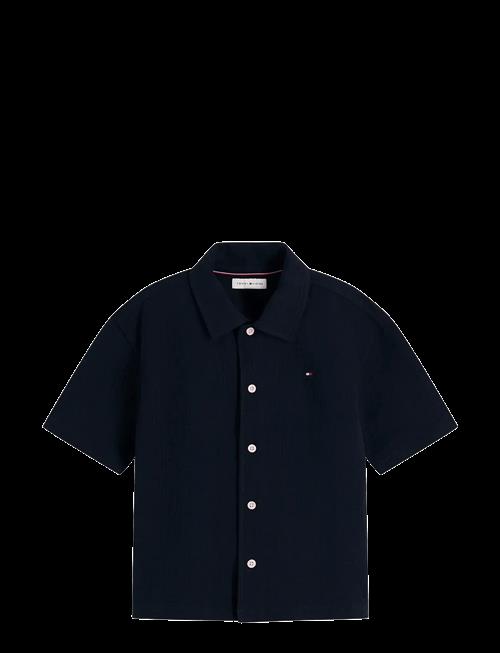 Tommy Hilfiger | Jersey Seersucker Shirt Ss | 128