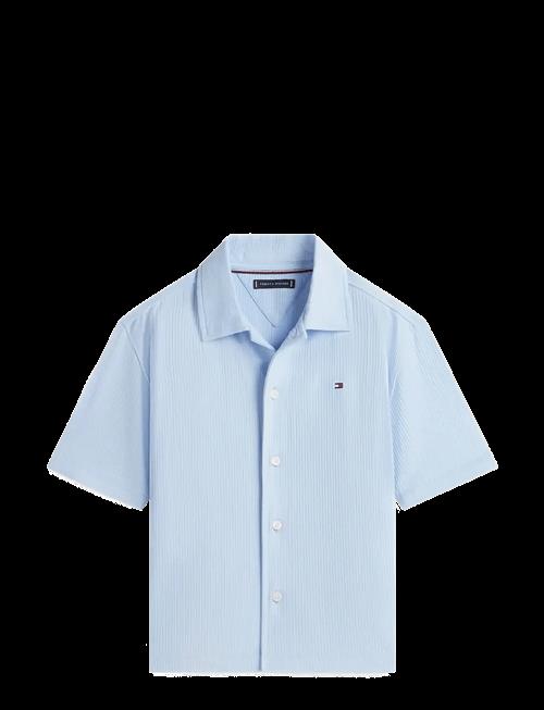 Tommy Hilfiger | Jersey Seersucker Shirt Ss | 176