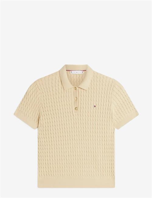 Tommy Hilfiger | Cotton Mini Cable Polo | XS