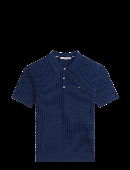Tommy Hilfiger | Cotton Mini Cable Polo | L
