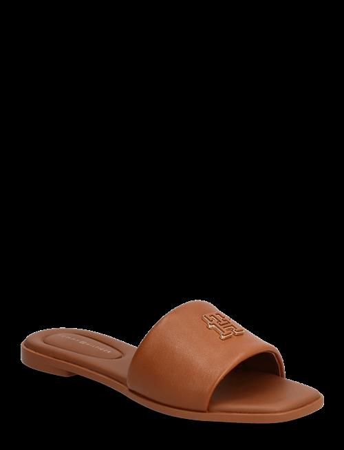 Tommy Hilfiger | Th Logo Hardware Leather Mule | 41