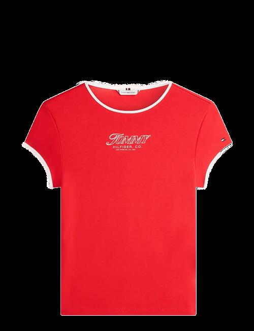 Tommy Hilfiger | Tilt Graphic Slim C-Nk Ss Tee | L
