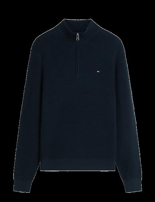 Tommy Hilfiger | Seasonal Structure Zip Mock | M