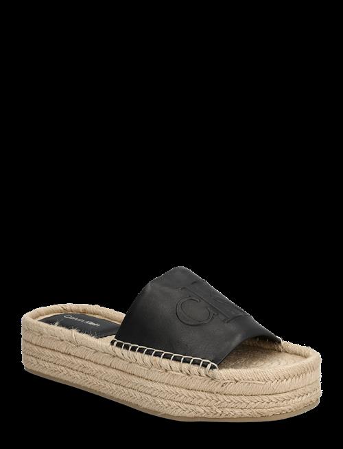 Calvin Klein | Flatf Espa Mule Lth Mg | 38