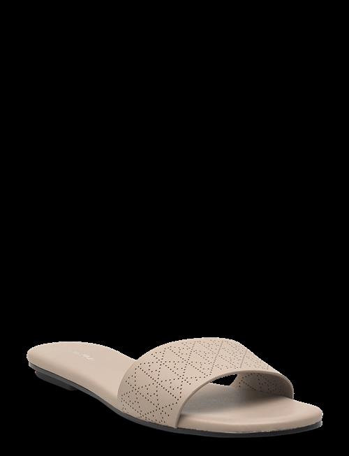 Calvin Klein | Org Flat Sndl One Bar Lth Aop | 40