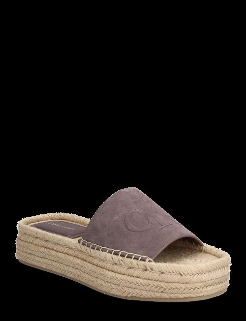 Calvin Klein | Flatf Espa Mule Nub Mg | 38