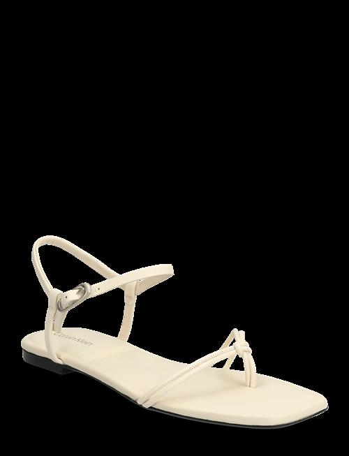 Calvin Klein | Square Flat Sandal Strap Lth | 37