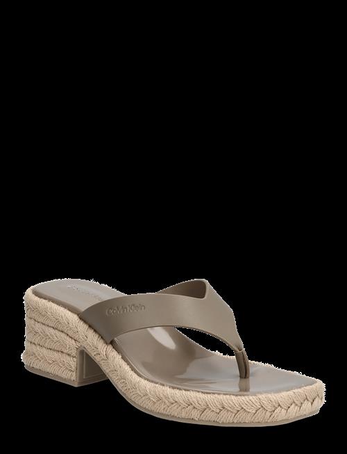 Calvin Klein | Block Heel Espa 50 Thong Lth | 37