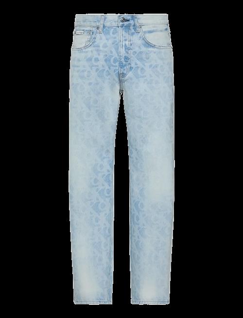 Calvin Klein Jeans | 90S Straight Lt Playbill Jean | 33 x 32