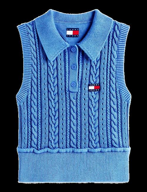 Tommy Jeans | Tjw Gmd Cable Polo Sweater | S