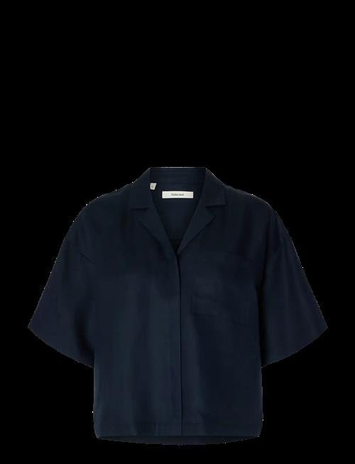 Selected | Slflyra 2/4 Boxy Linen Blend Shirt Noos | 34