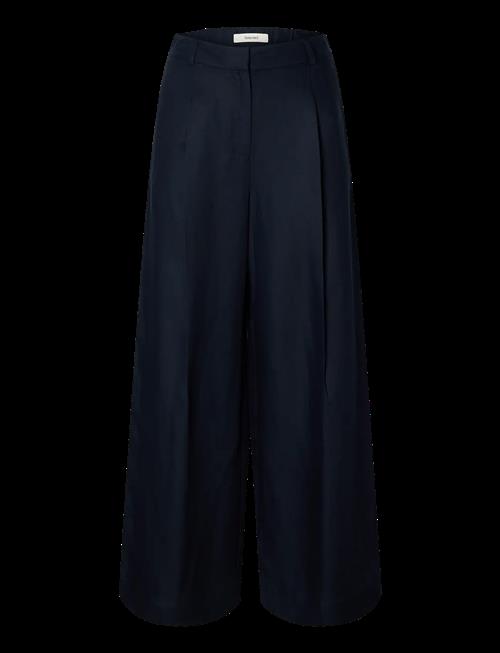 Selected | Slflyra Hw Wide Linen Blend Pant Noos | 42