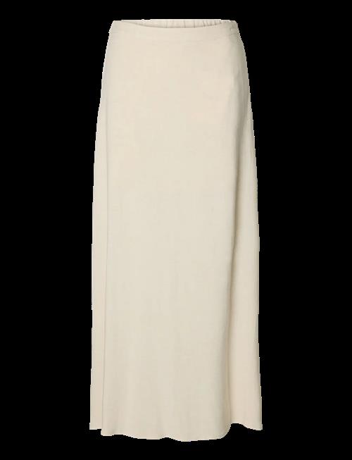 Selected | Slfviva Hw Ankle Linen Blend Skirt Noos | 34