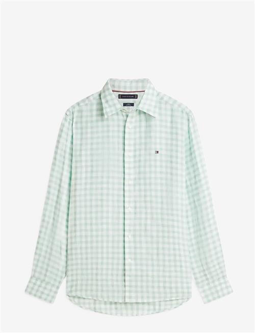 Tommy Hilfiger | Linen Essential Gingham Rf Shirt | XL