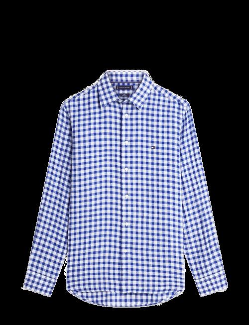 Tommy Hilfiger | Linen Essential Gingham Rf Shirt | XL