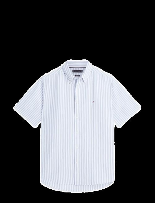 Tommy Hilfiger | Linen Blend Bengal Stp S/S Rf | XL