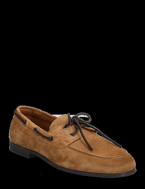 Tommy Hilfiger | Flexible Slim Suede Boat Shoe | 41
