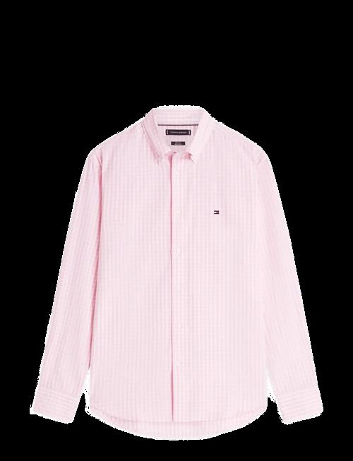 Tommy Hilfiger | Flex Poplin Gingham Rf Shirt | L