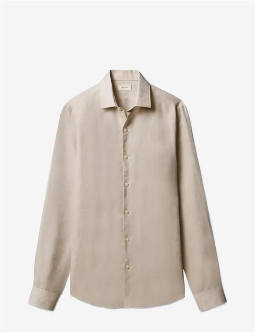 Calvin Klein | Slim Ref Linen Bld Sld | 38
