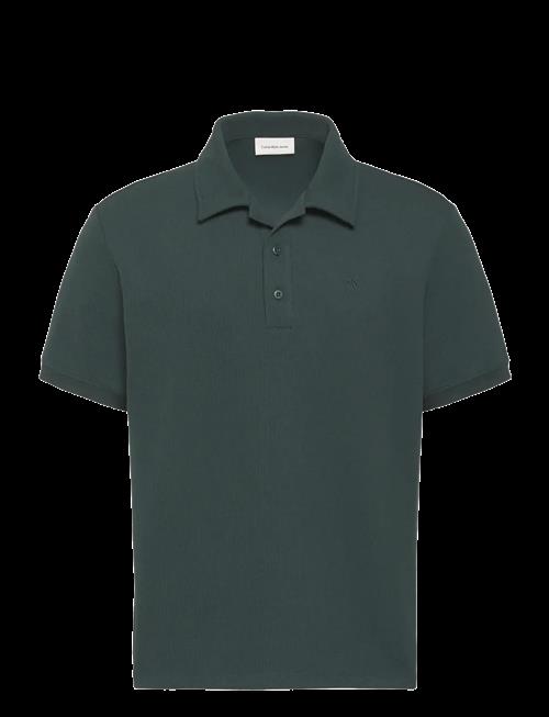 Calvin Klein Jeans | Ss Easy Micro Waffle Camp Polo | L