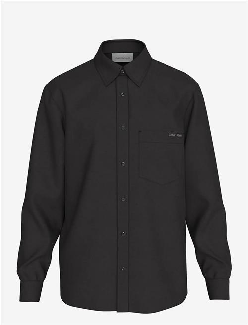 Calvin Klein Jeans | Ls Sld Cas Linen Clssic Shirt | XXL
