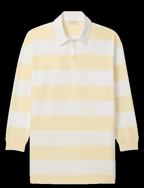 Calvin Klein Jeans | Ls Varsity Stripe Mini Polo Dres | L