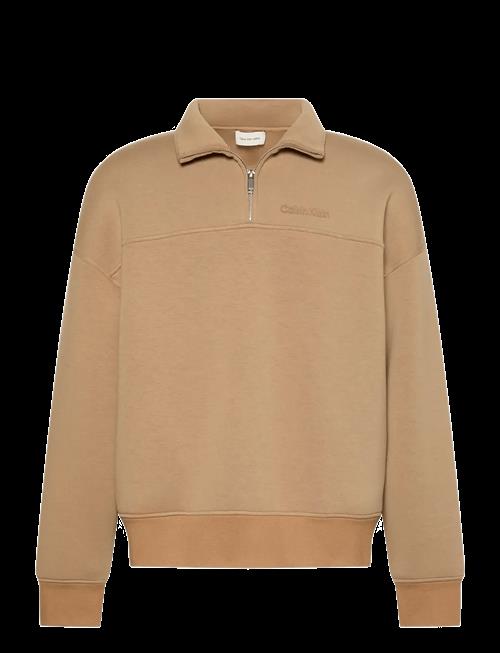 Calvin Klein | Ls Spacer Mock Neck Qtr Zip | L