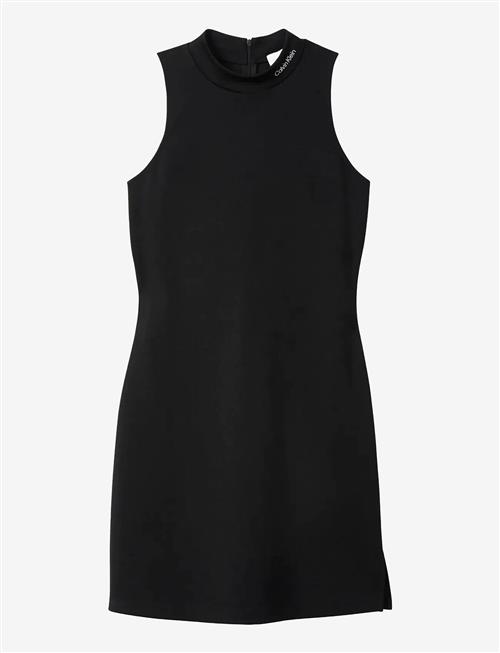 Calvin Klein Jeans | Sl Interlock Mock Nk Mini Dress | XS