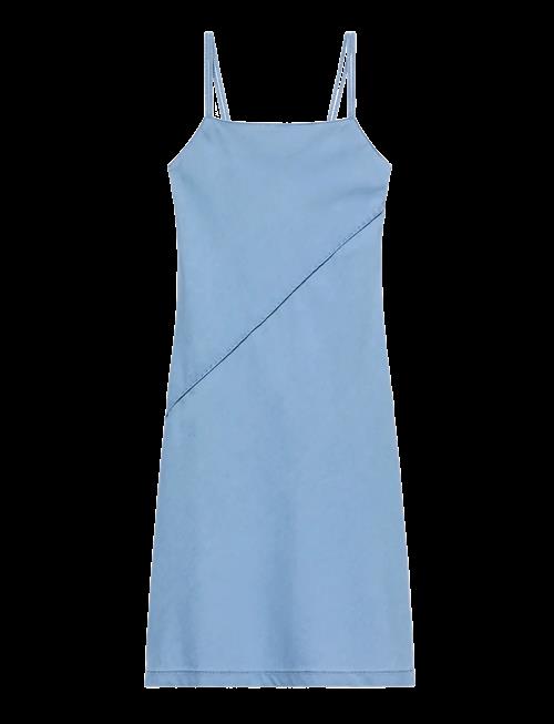 Calvin Klein Jeans | Bias Cut Denim Soft Dress Lightw | M