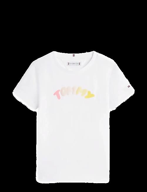 Tommy Hilfiger | Tommy Puff Print Tee Ss | 128