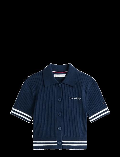 Tommy Hilfiger | Sweater Rib Polo Ss | 140