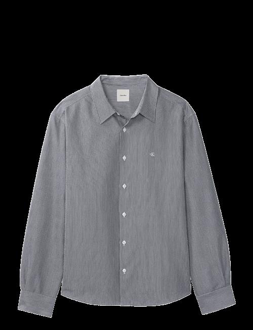 Calvin Klein | Ls Yd Stripe Seersucker Classic | XXL