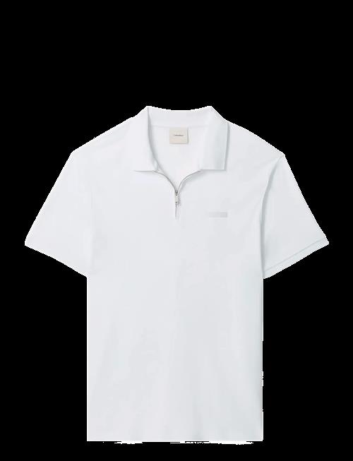 Calvin Klein | Ss Slim Supima Zip Polo | L