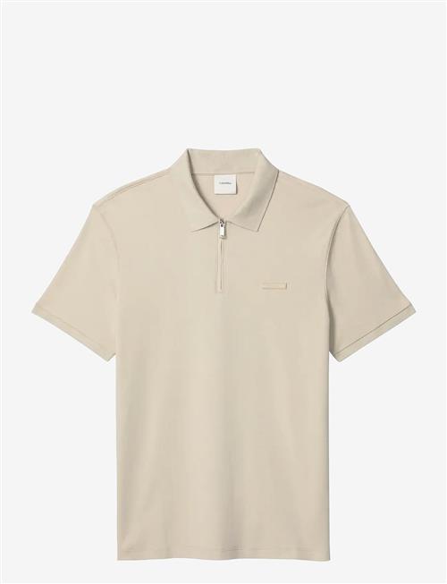 Calvin Klein | Ss Slim Supima Zip Polo | M