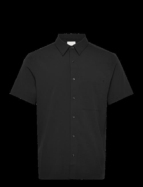 Calvin Klein | Ss Solid Seersucker Classic Shir | M