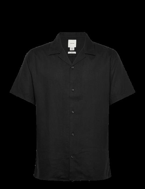 Calvin Klein | Ss Camp Collar Solid Linen Class | L