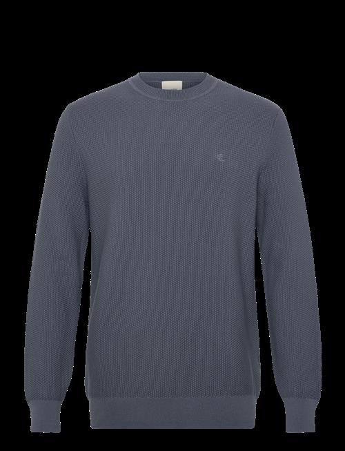Calvin Klein | Ls Textured Cotton Crewnk Sweate | L