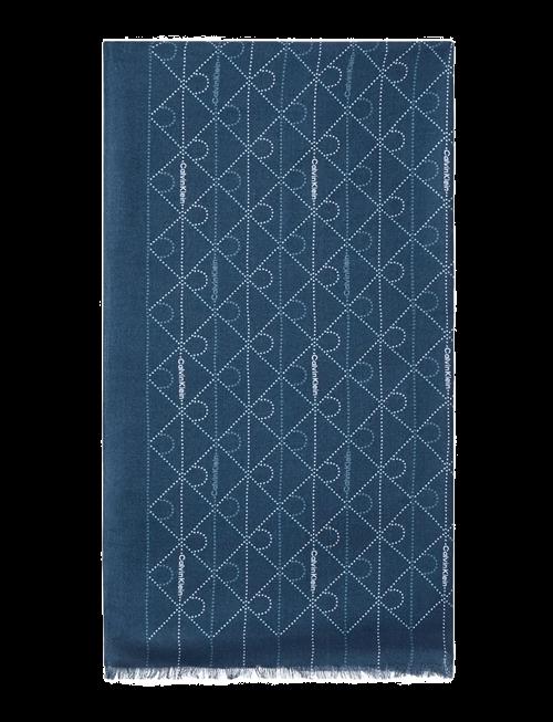 Calvin Klein | Emblem Aop Dotted Stole | ONE SIZE