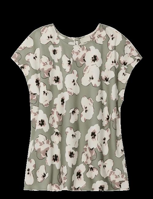 Calvin Klein | Printed Matte Satin Sheath Top | XS