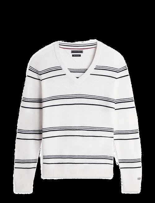 Tommy Hilfiger | Dc Striped V-Neck | XL