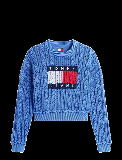Tommy Jeans | Tjw Gmd Cable Flag Sweater | XS