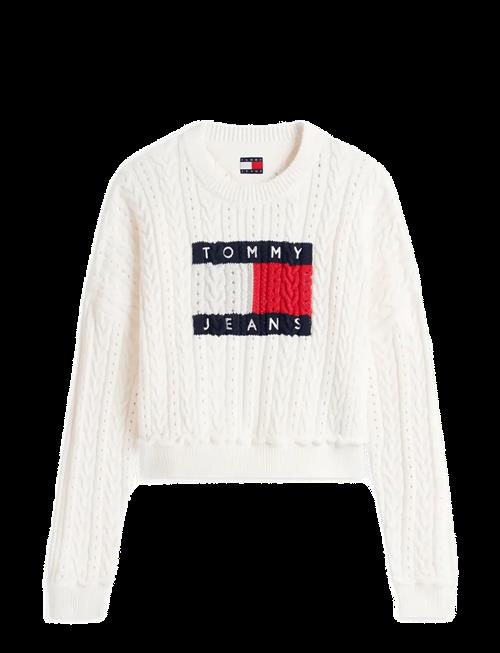 Tommy Jeans | Tjw Gmd Cable Flag Sweater | L