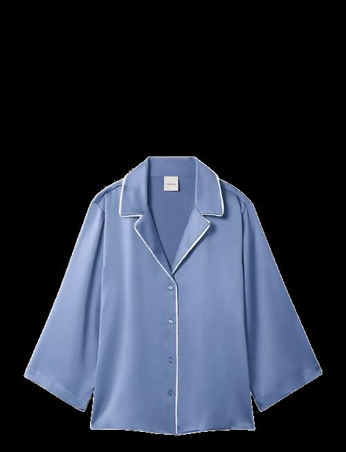 Calvin Klein | Satin Ss Shirt | L