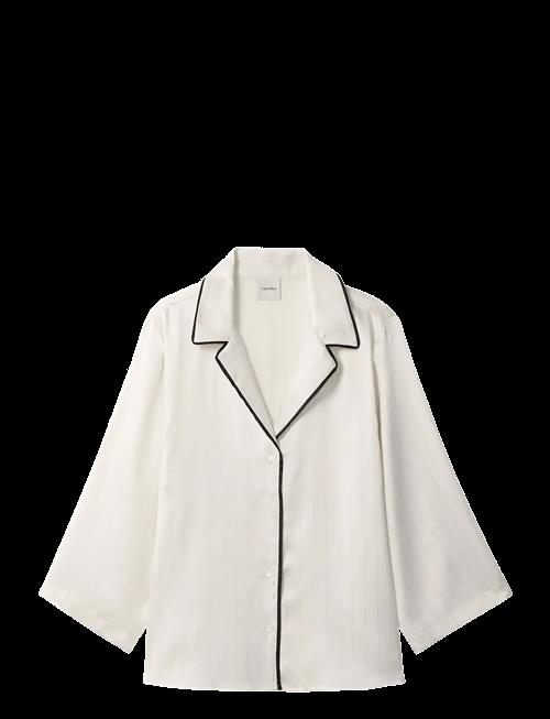 Calvin Klein | Satin Ss Shirt | M