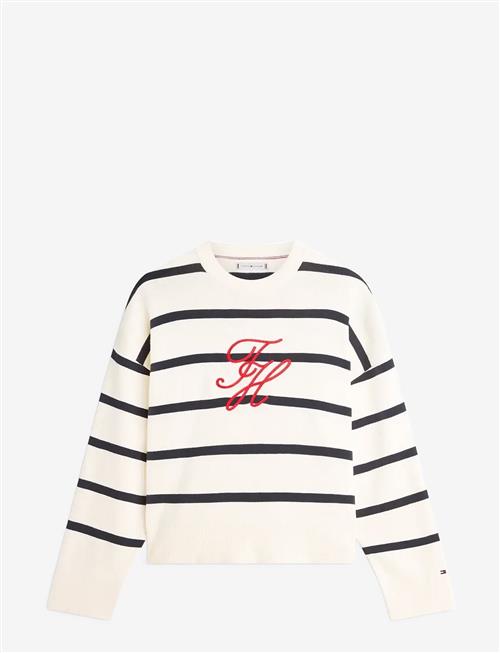 Tommy Hilfiger | Full Needle Graphic Sweater | L